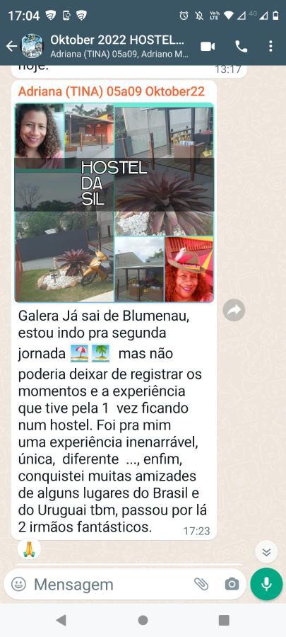 Hostel Sil Cardoso Blumenau Exteriör bild